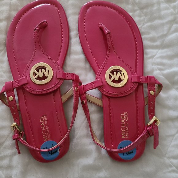 Michael Kors Pink Sandals - Picture 1 of 2